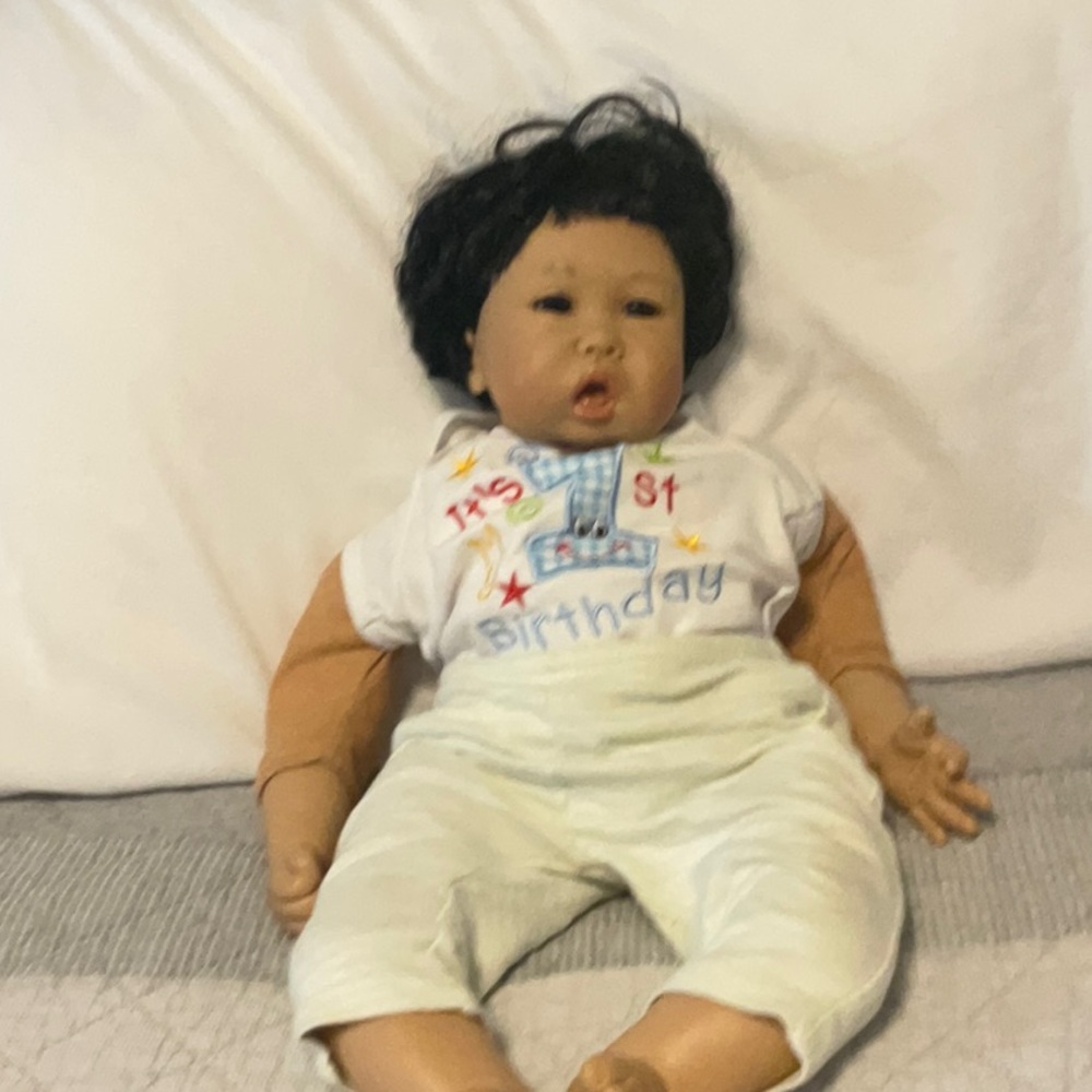 Live Like Weighted Infant Baby Doll Good Condition